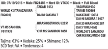Load image into Gallery viewer, Semen - VT Takazakura C30 (Thor) - Conventional Semen for Domestic Use